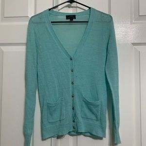 Blue JCrew Cardigan
